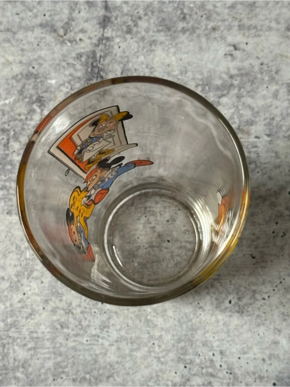 Vintage 1978 Disney Minnie Mouse Drinking Glass Happy Birthday Mickey Pepsi